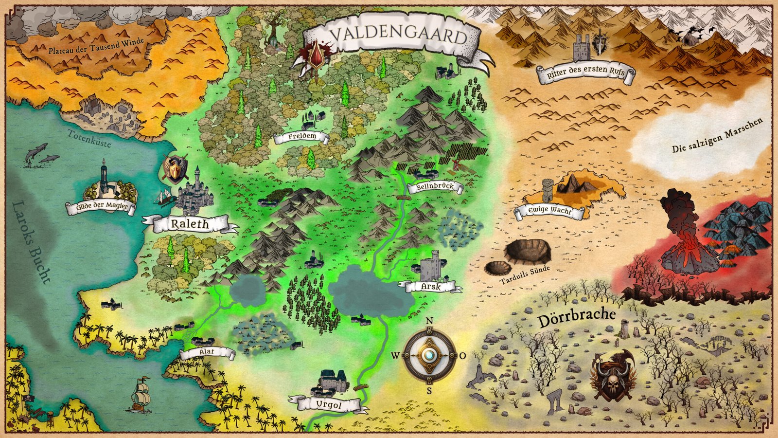 Die Welt von Valdengaard